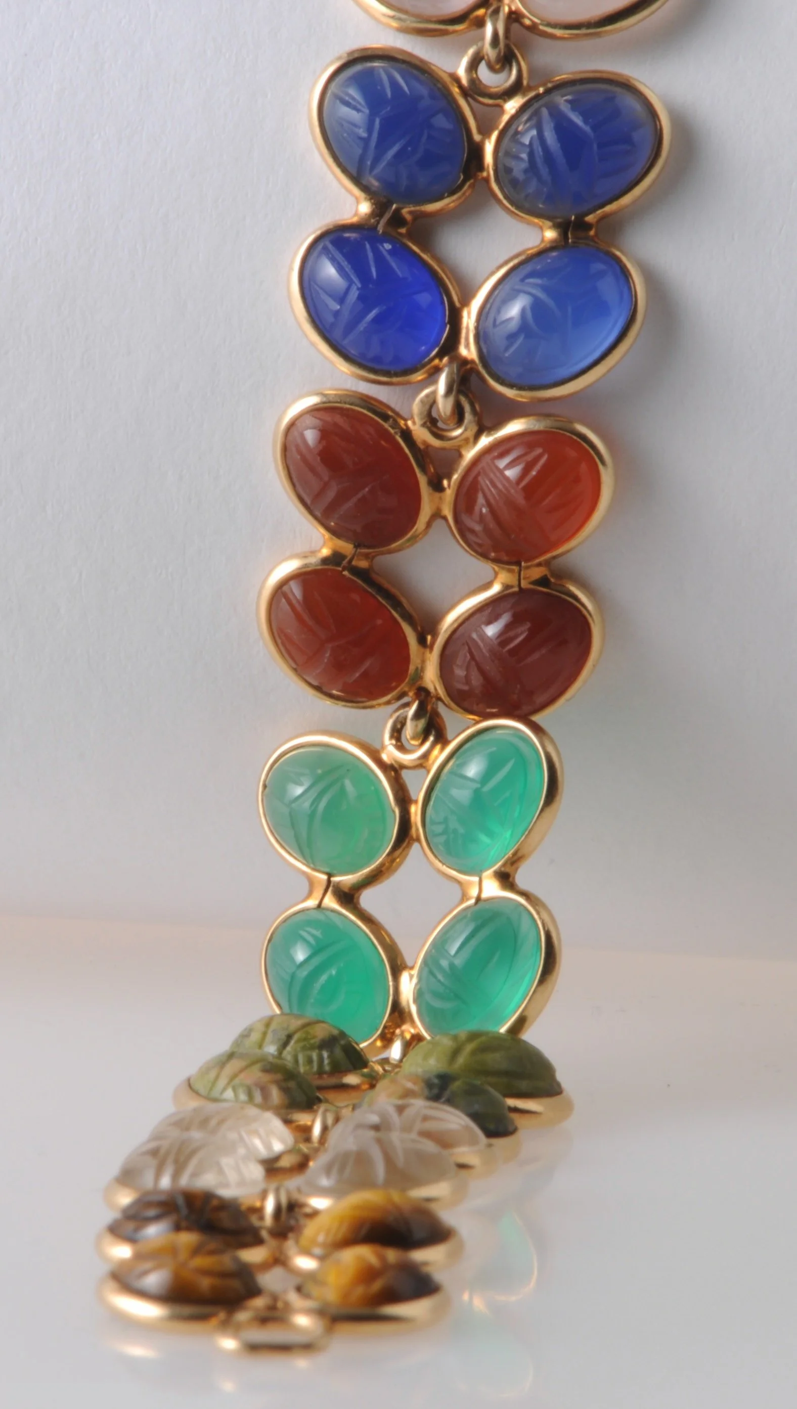 Detail of scarab bracelet