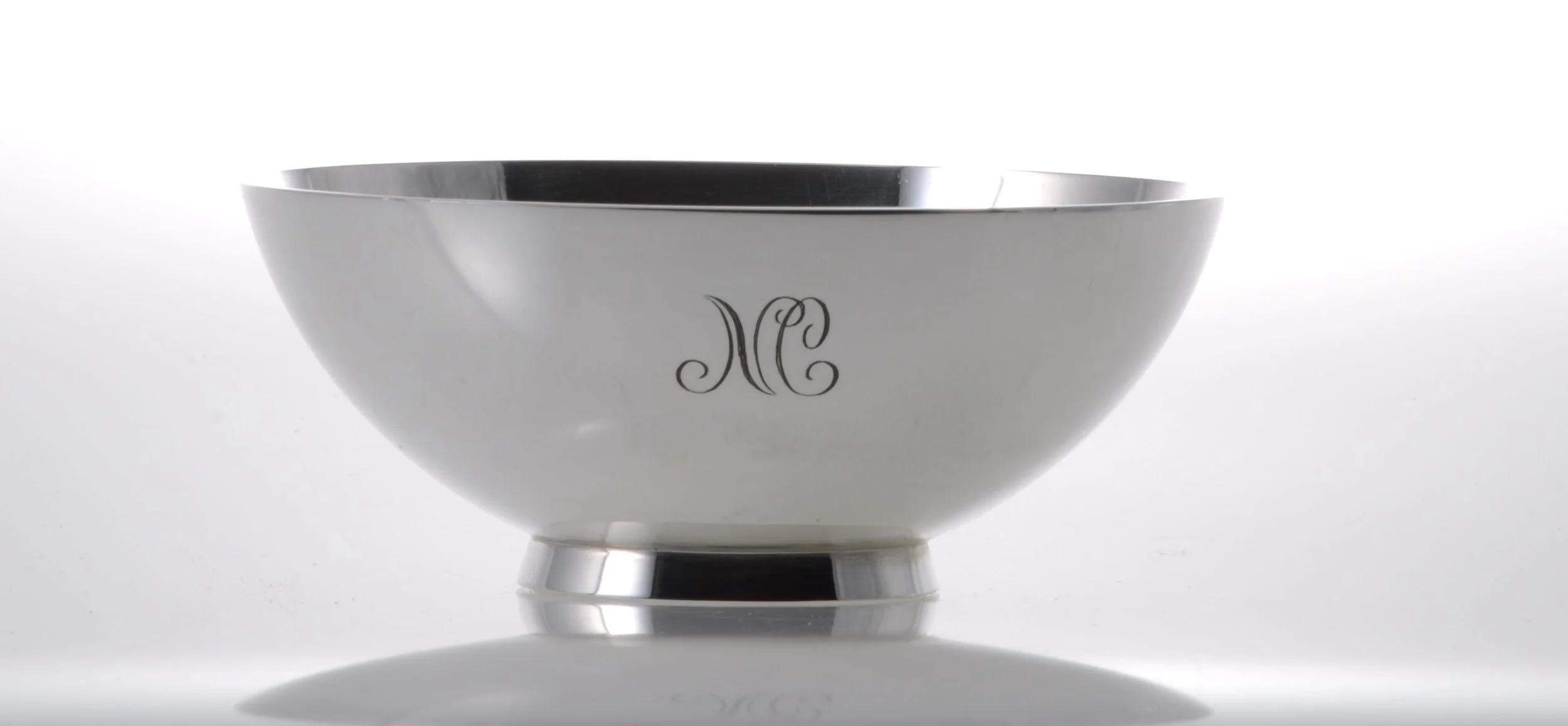 Tiffany & Co. Bowl 4 1/2", 1947-56, 5.06 oz sterling.
