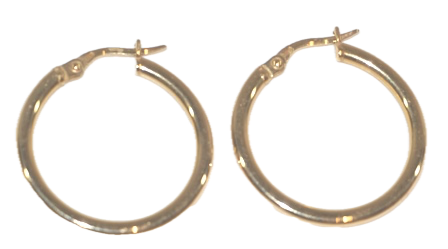 GOLD HOOP EARRINGS