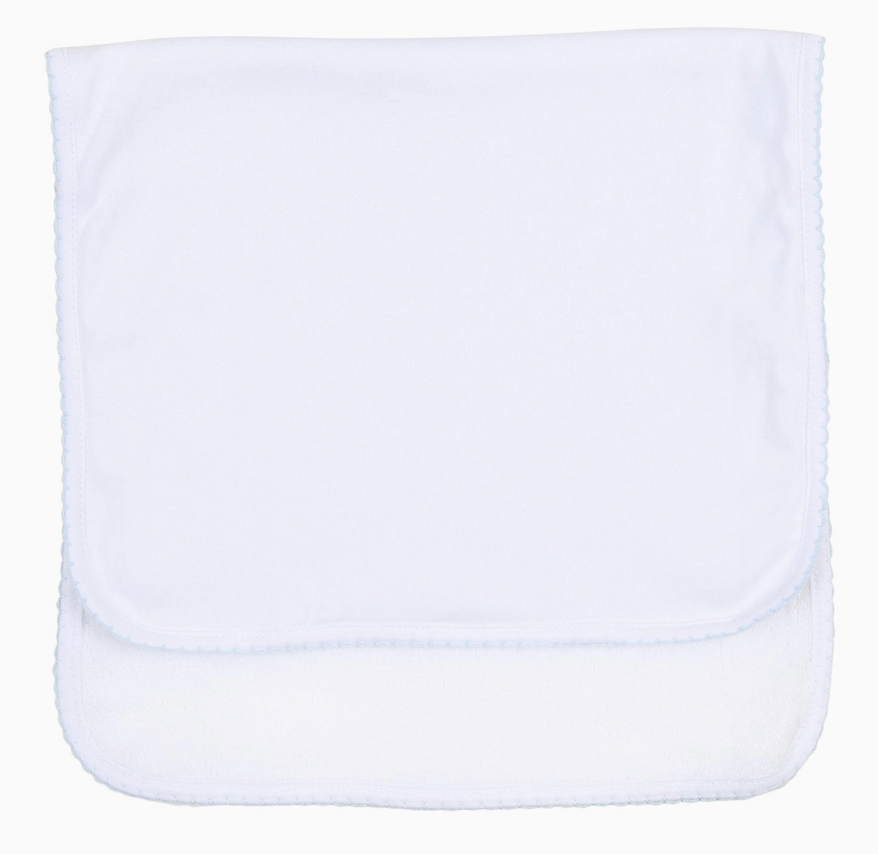 Herend Designs Picot Trim Burp Cloth