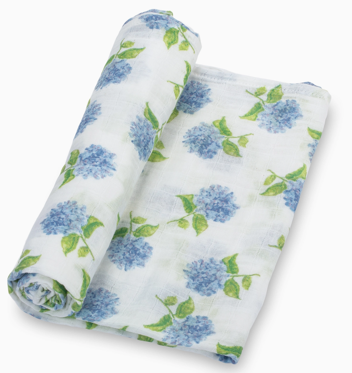 Hydrangea Baby Muslin Swaddle Blanket