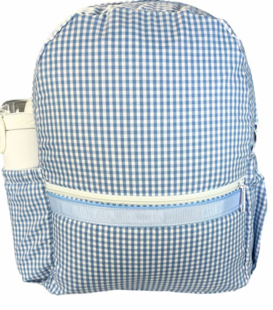 Gingham Backpack