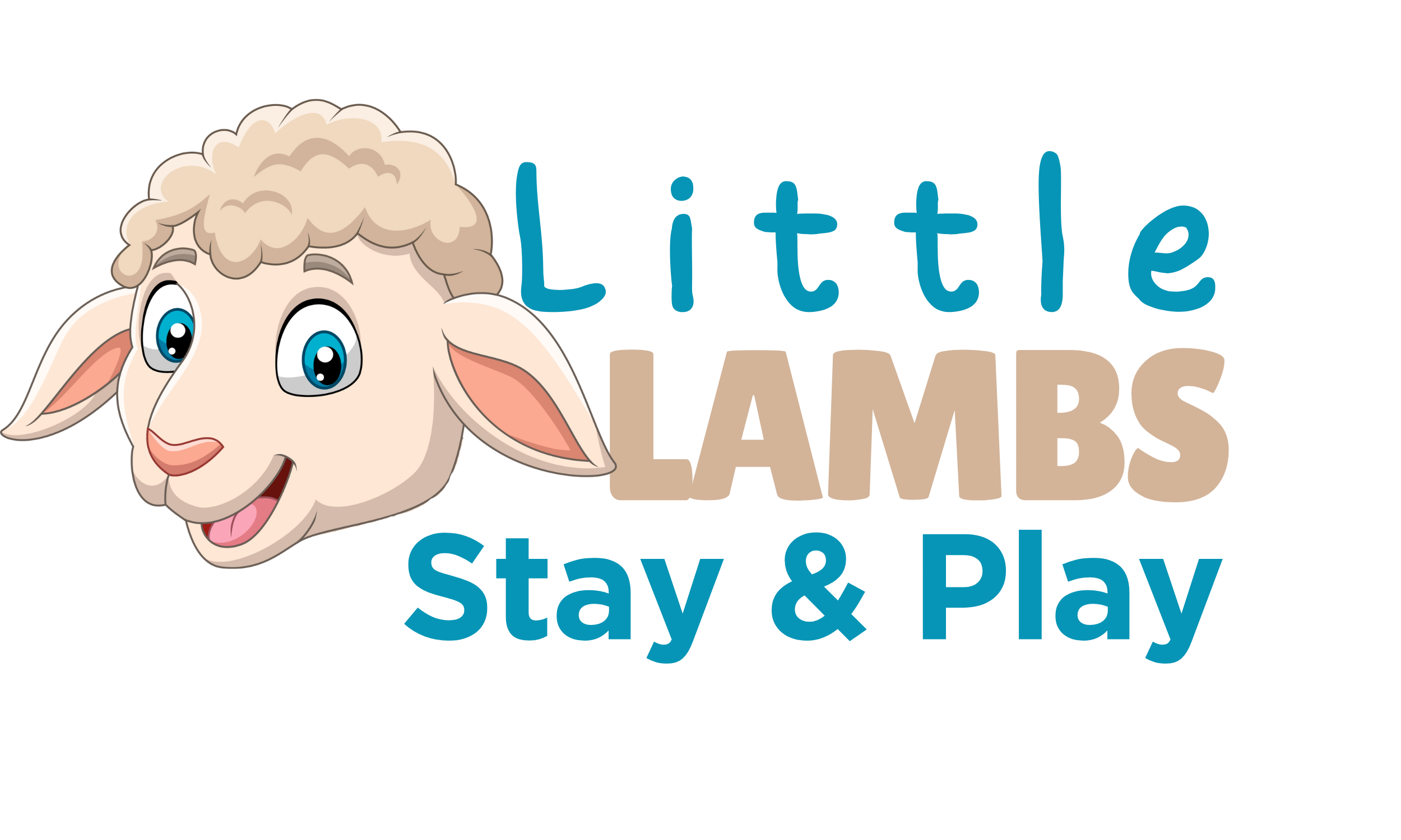 Cartoon sheep with big blue eyes and a happy expression, with text promoting sheep for wool and meat production.