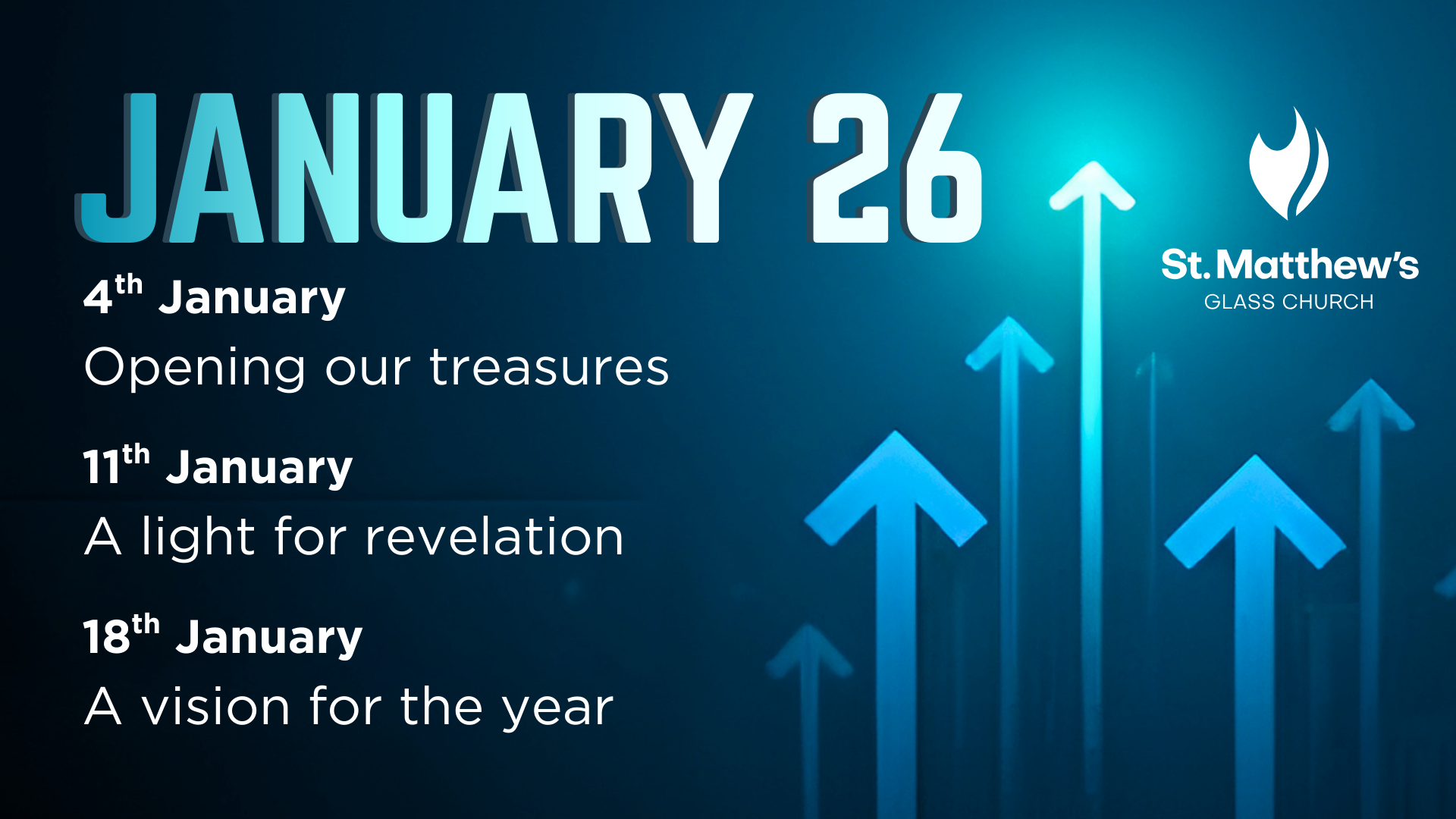 January sermon series details