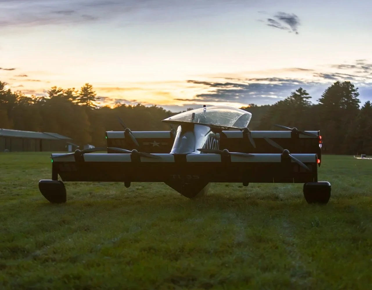 Heather Chirtea, the nation's first flying car pilot gets ready to fly BlackFly