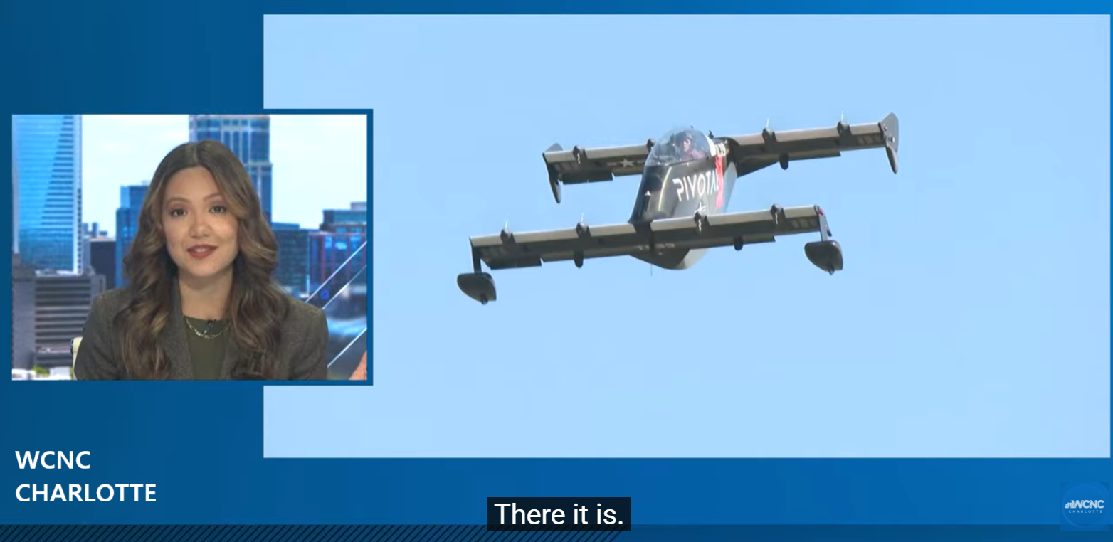 WCNC 4 - Flying Car Comes to North Carolina