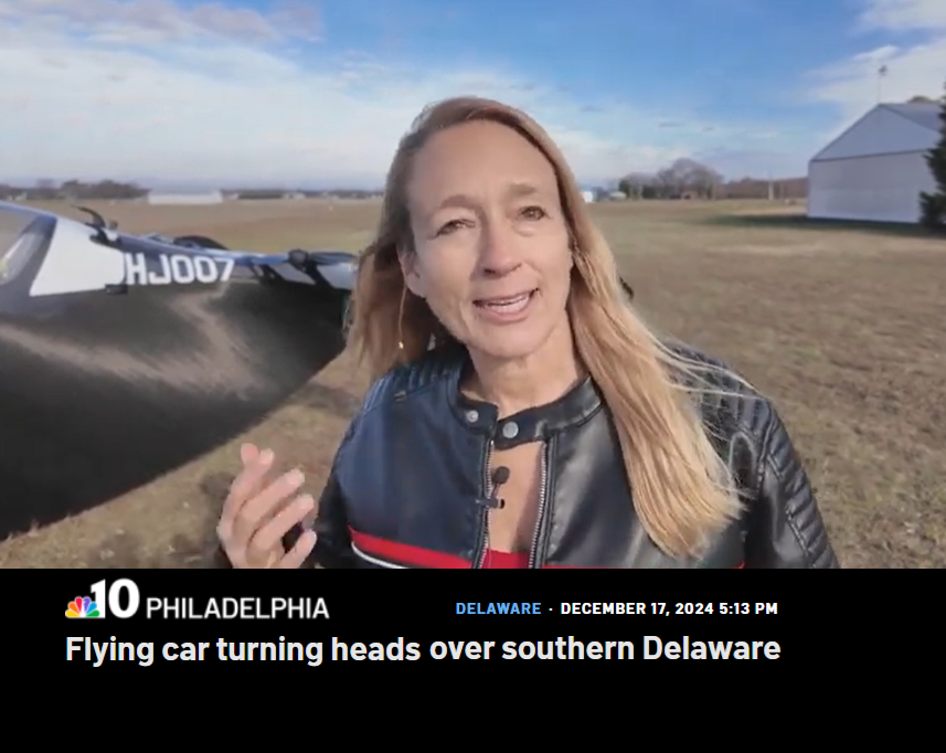 NBC 10 Philadelphia - Flying Cars are Real