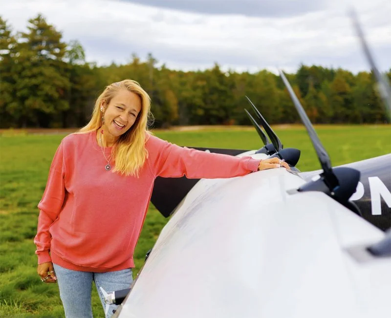 Cape Gazette: The WOMAN WITH THE FLYING CAR