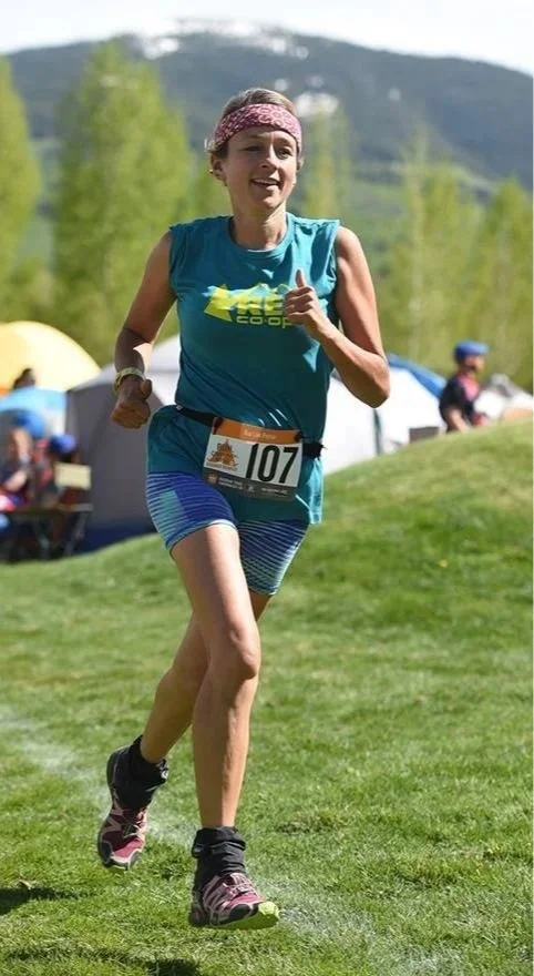 Heather Chirtea, the nation's first female flying car pilot, runs the Ragnar trail race.