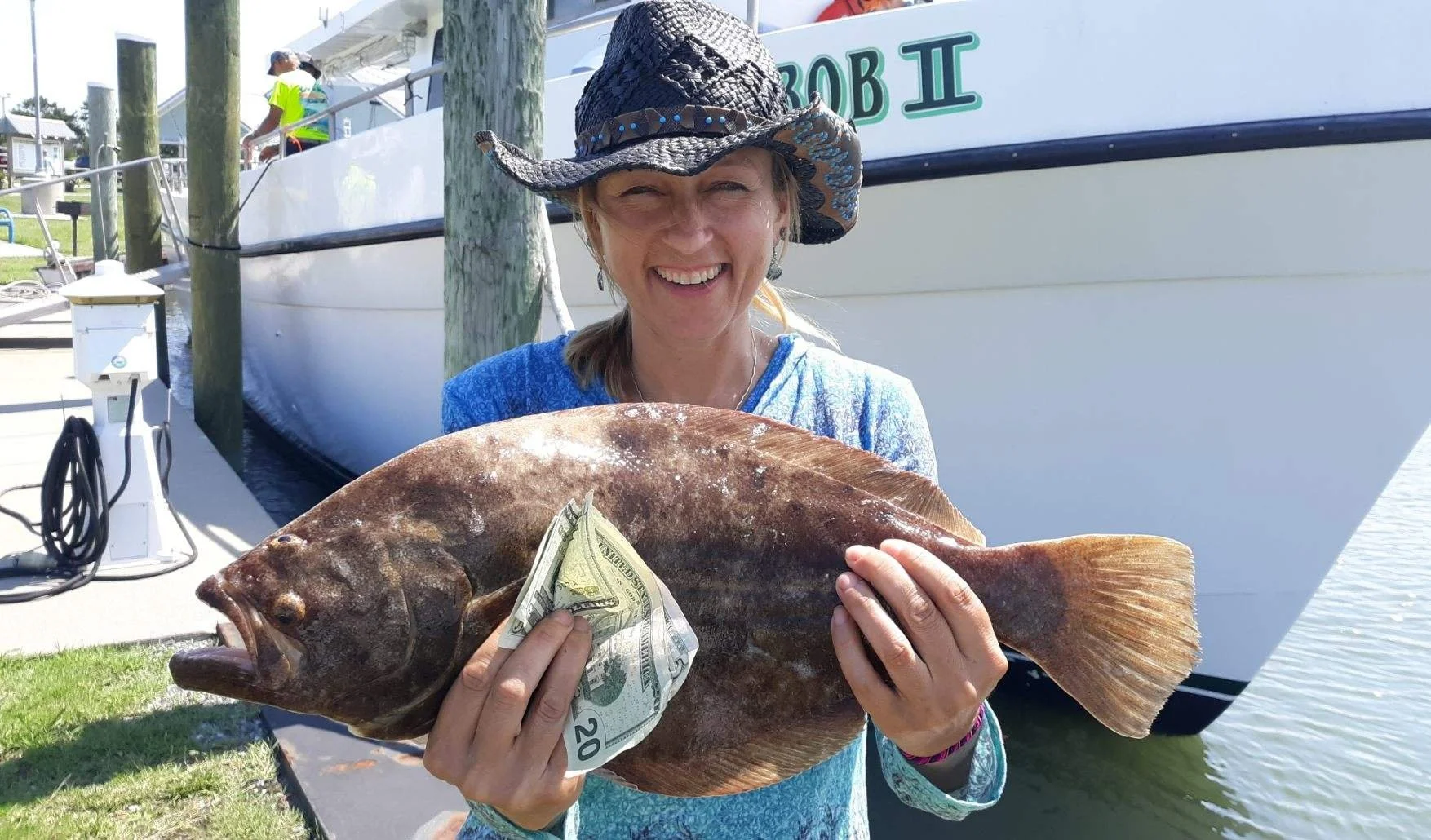 How much do you think this fish was worth? $90 when you win the derby!