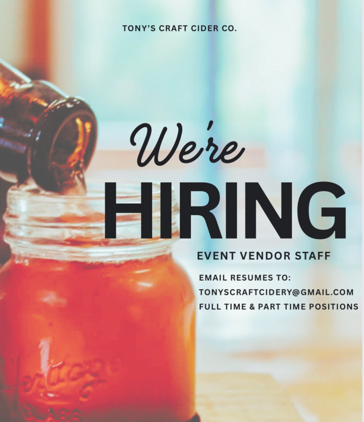 Hiring Event Staff