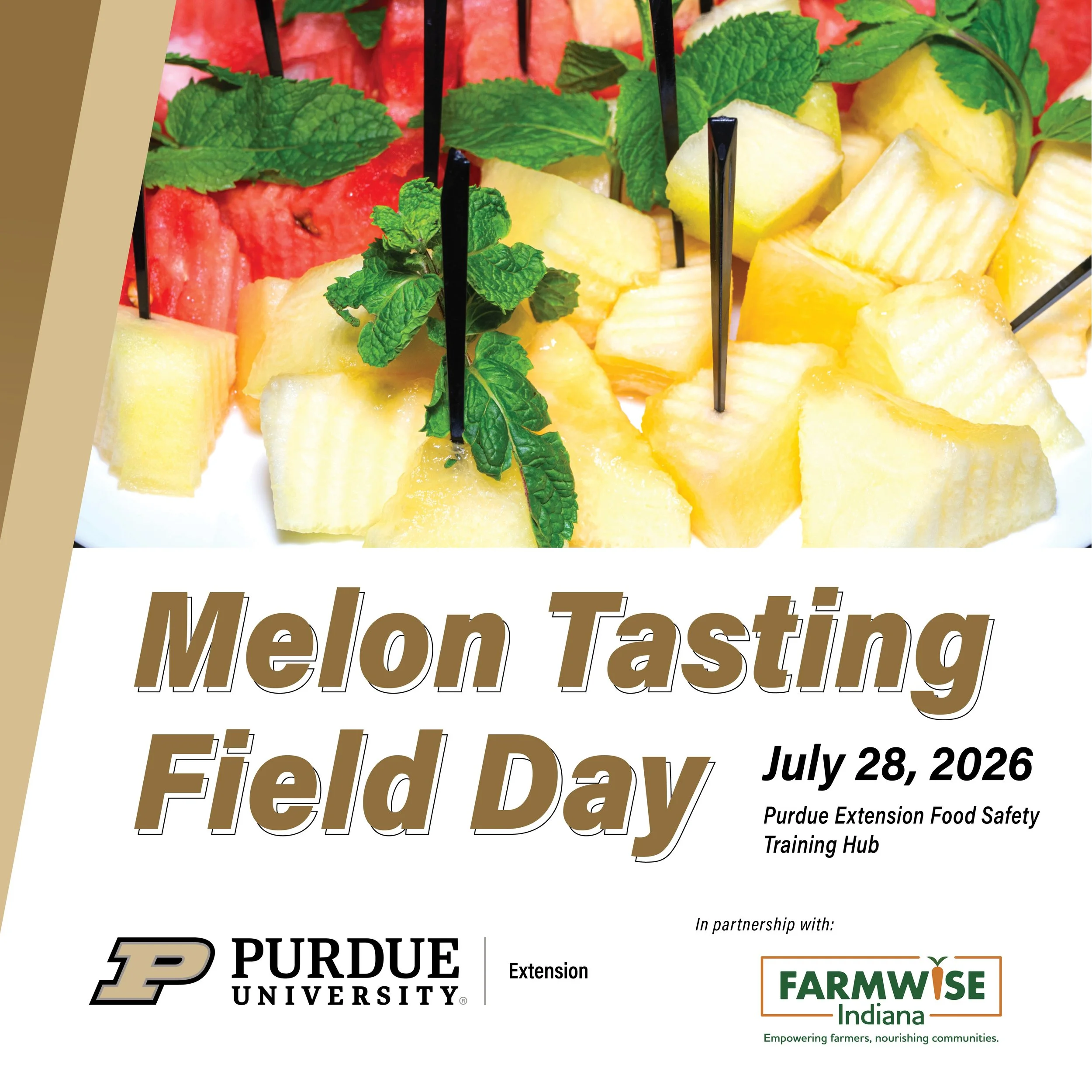 FARMWISE Event: Melon Tasting and Field Day with Southwest Purdue Agricultural Program 