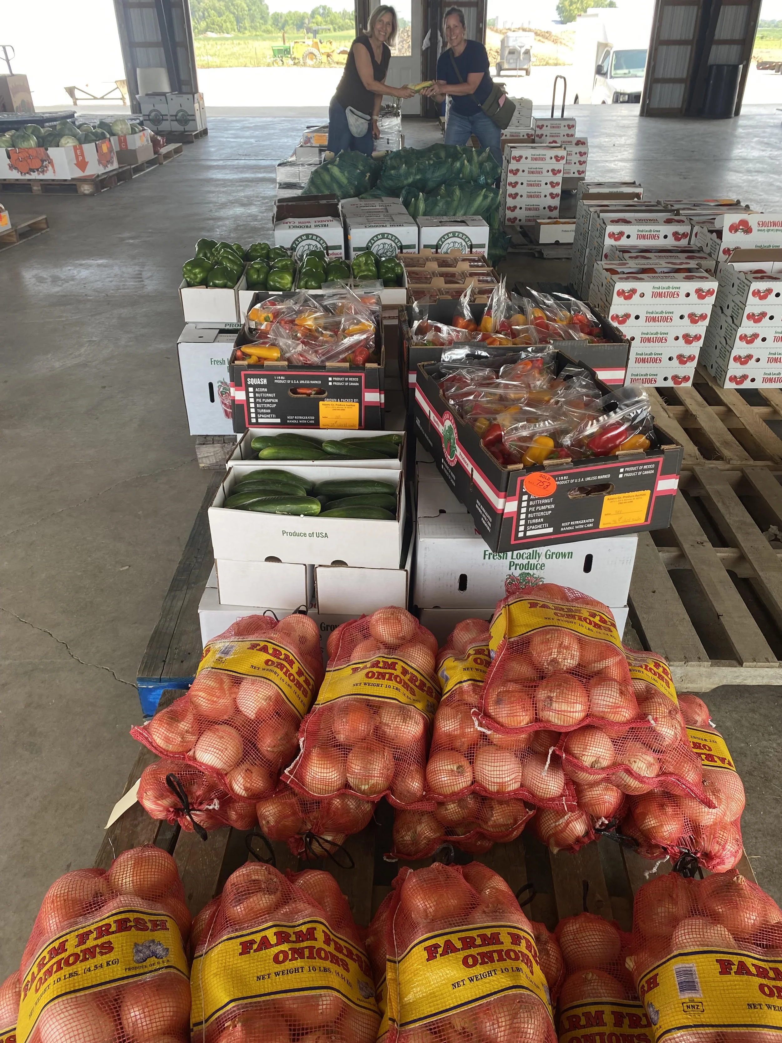 Local Produce, Local Kids, Local Farms: FARMWISE Indiana at the Adams County Produce Auction