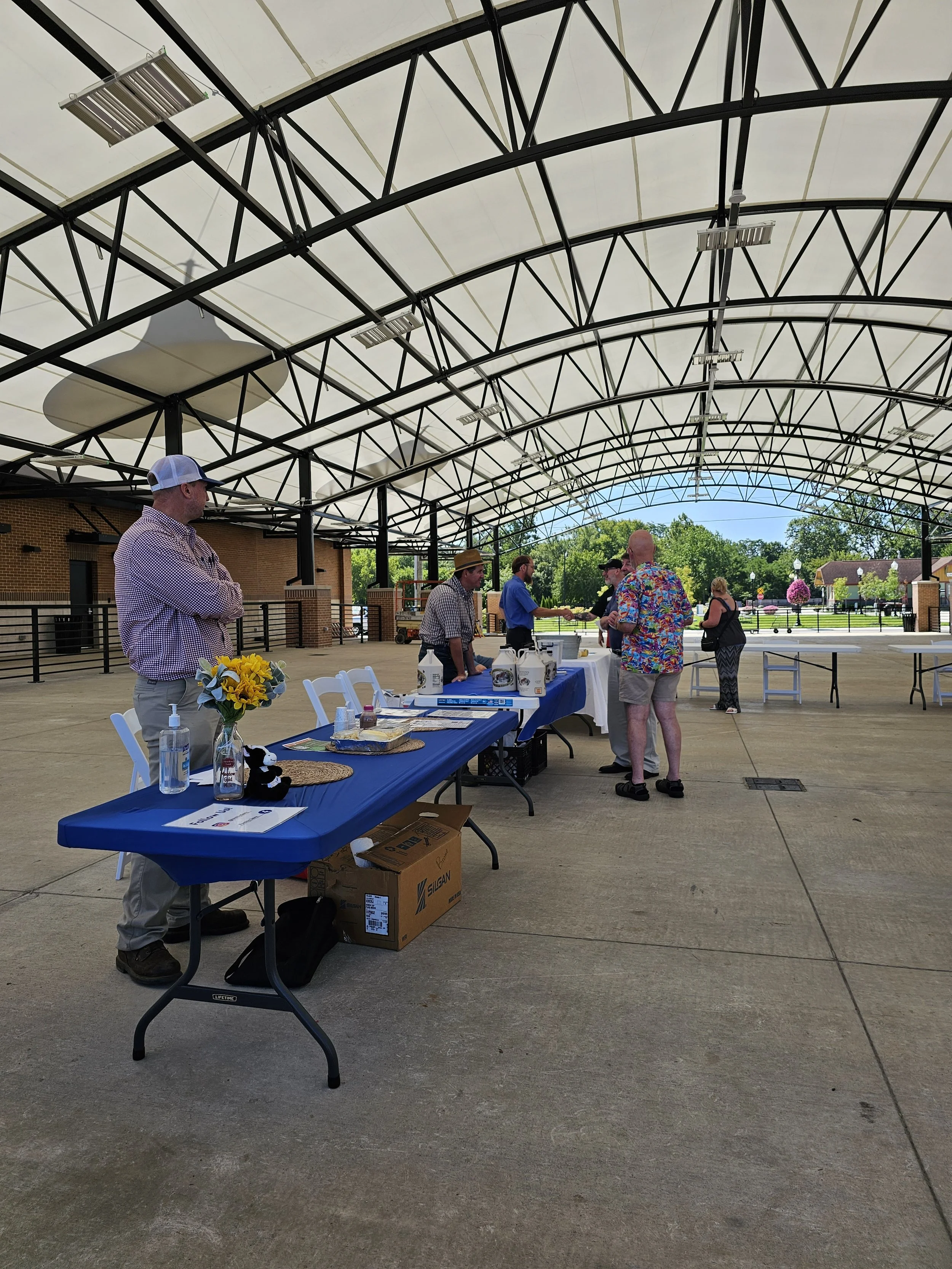August with the FARMWISE Indiana Team