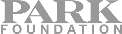 Logo of the Park Foundation in gray text