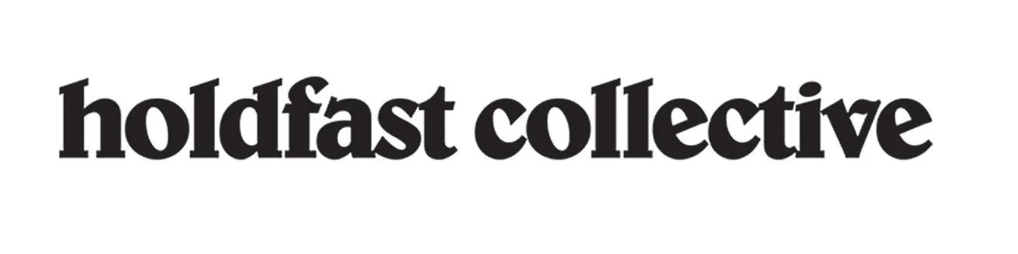 Holdfast Collective logo with bold black text on a white background.