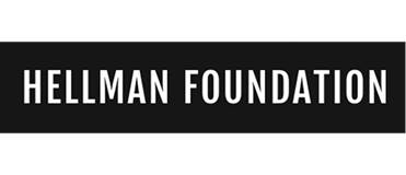 Black background with white text reading 'HELLMAN FOUNDATION'.