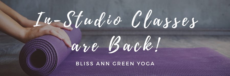In-Studio Classes Are Here!