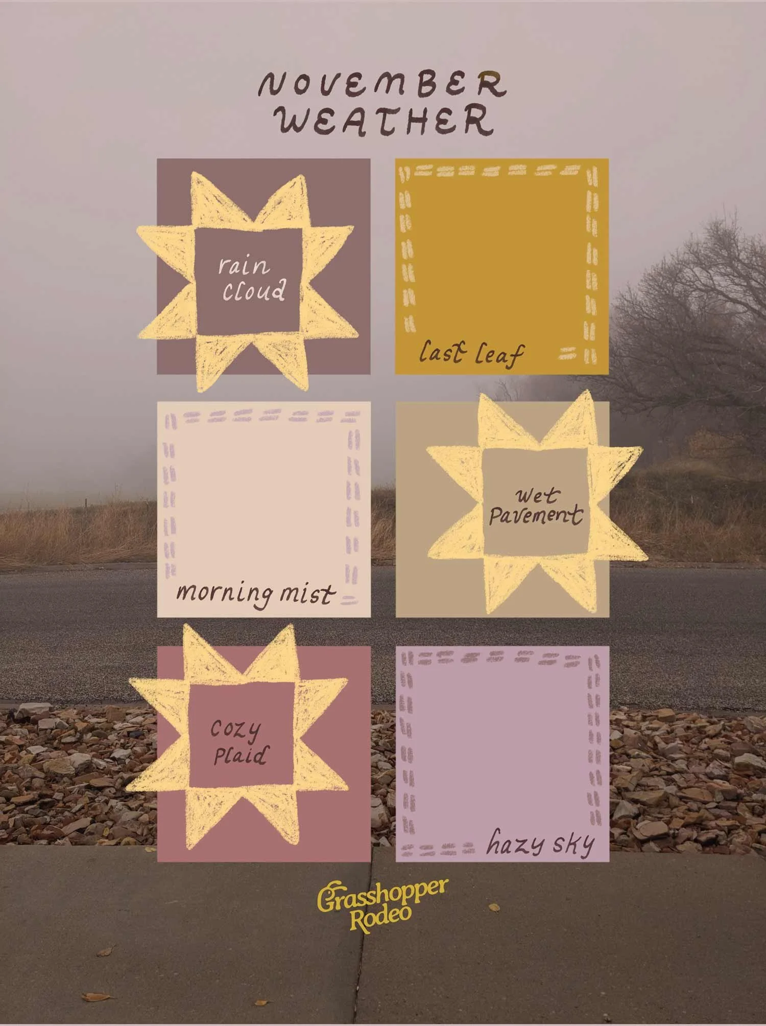 02. Color Notes: November Weather