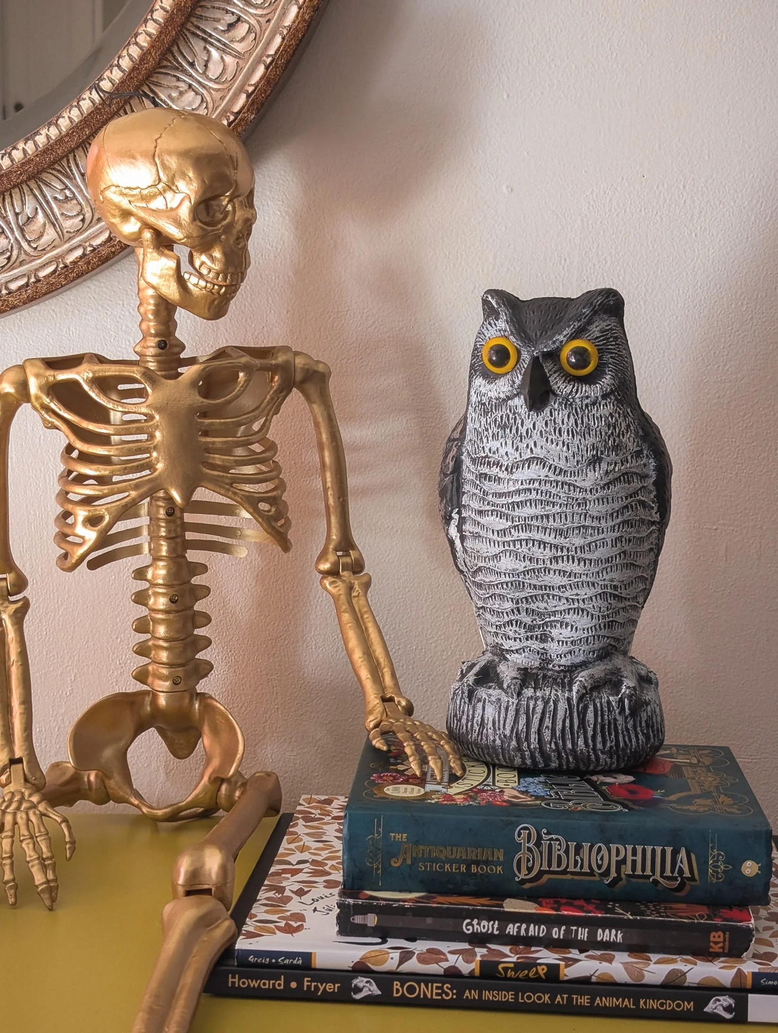 Thrifted a Spooky Halloween Owl Decoration.jpg