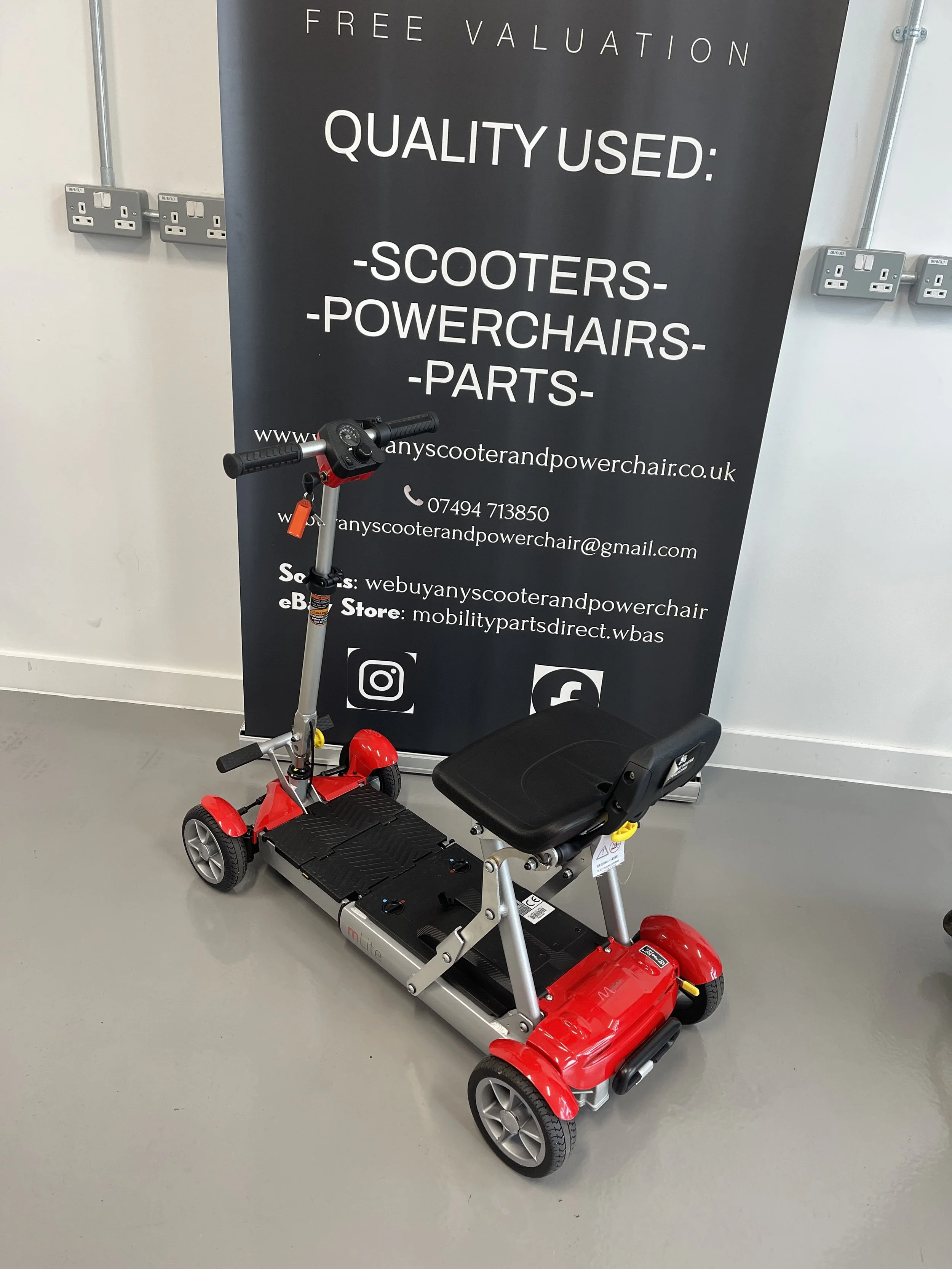 MOTION M-LITE TRAVEL SCOOTER