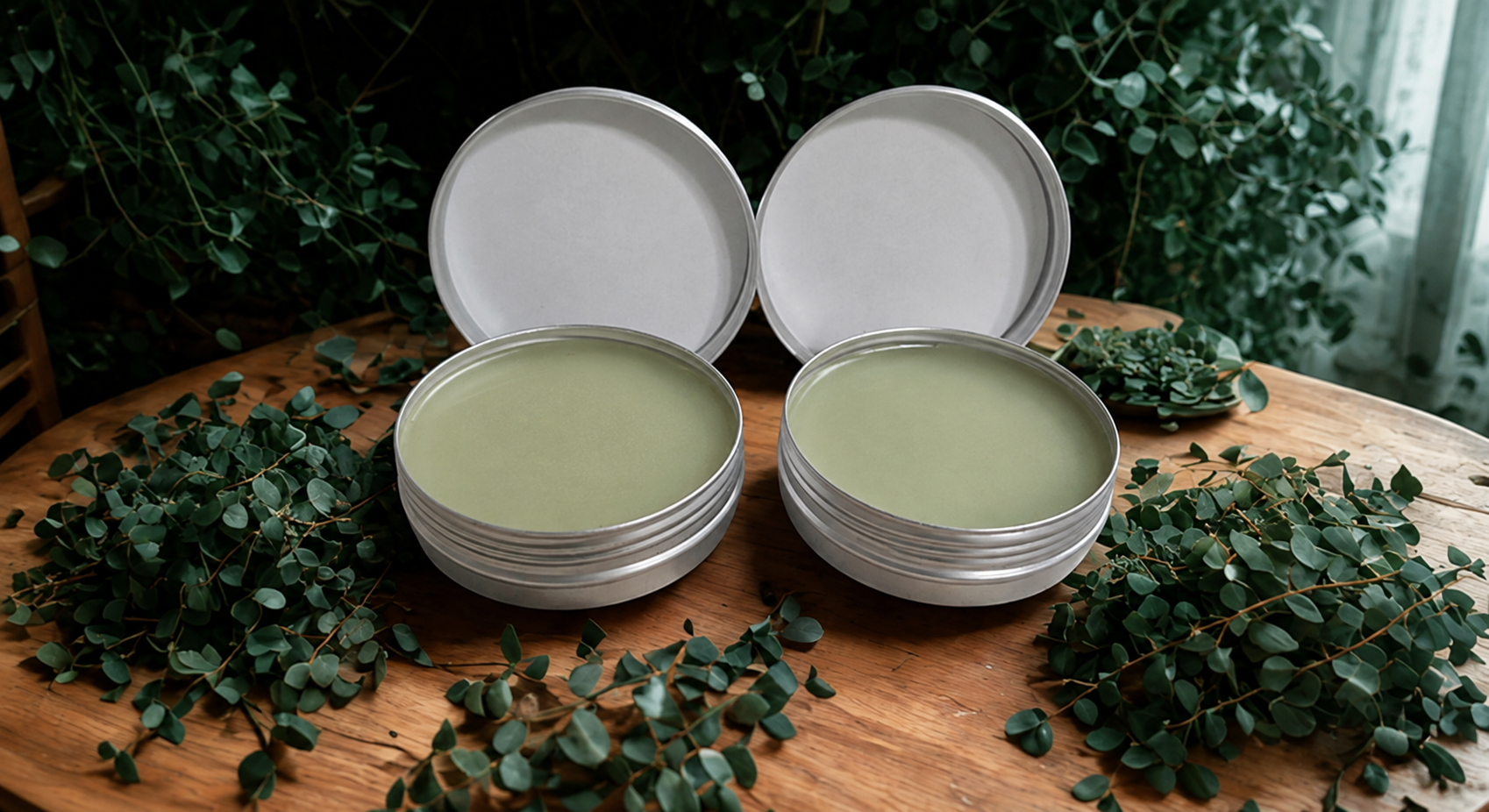Lavender Eucalyptus Vapor Rub Salve: Qty ONE - 2 ounce tin