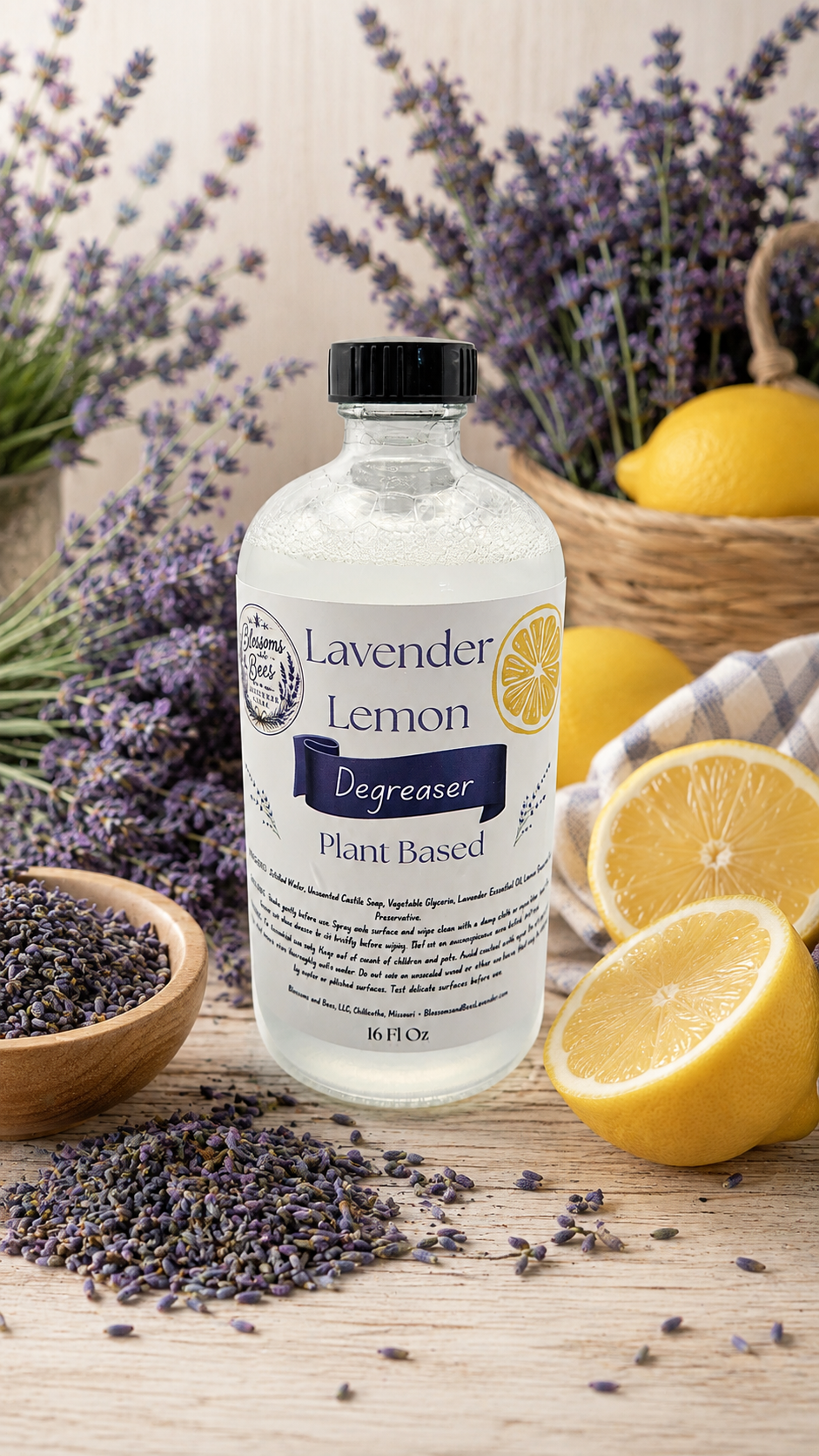 Lavender Lemon Plant Based Degreaser