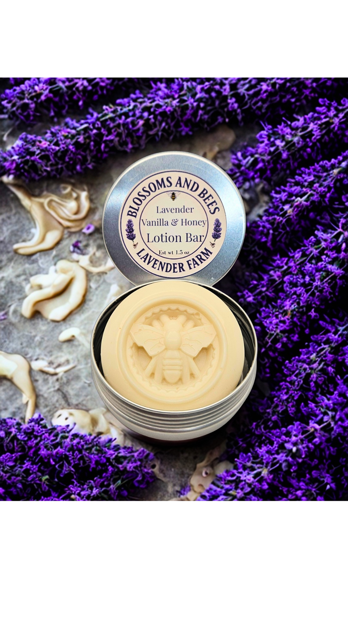 Lavender Vanilla Lotion Bar