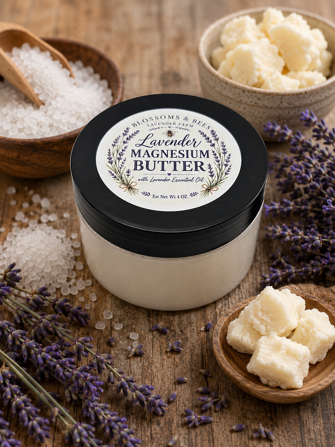 Lavender Magnesium Butter
