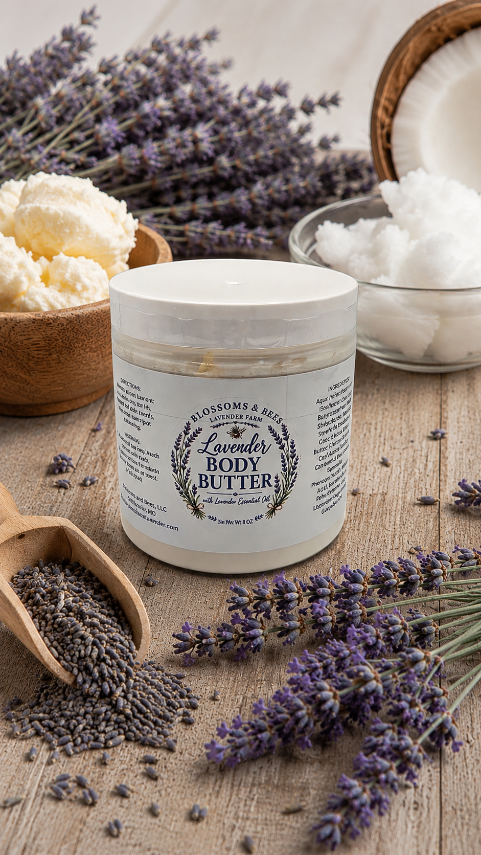 Lavender Body Butter - 8 oz