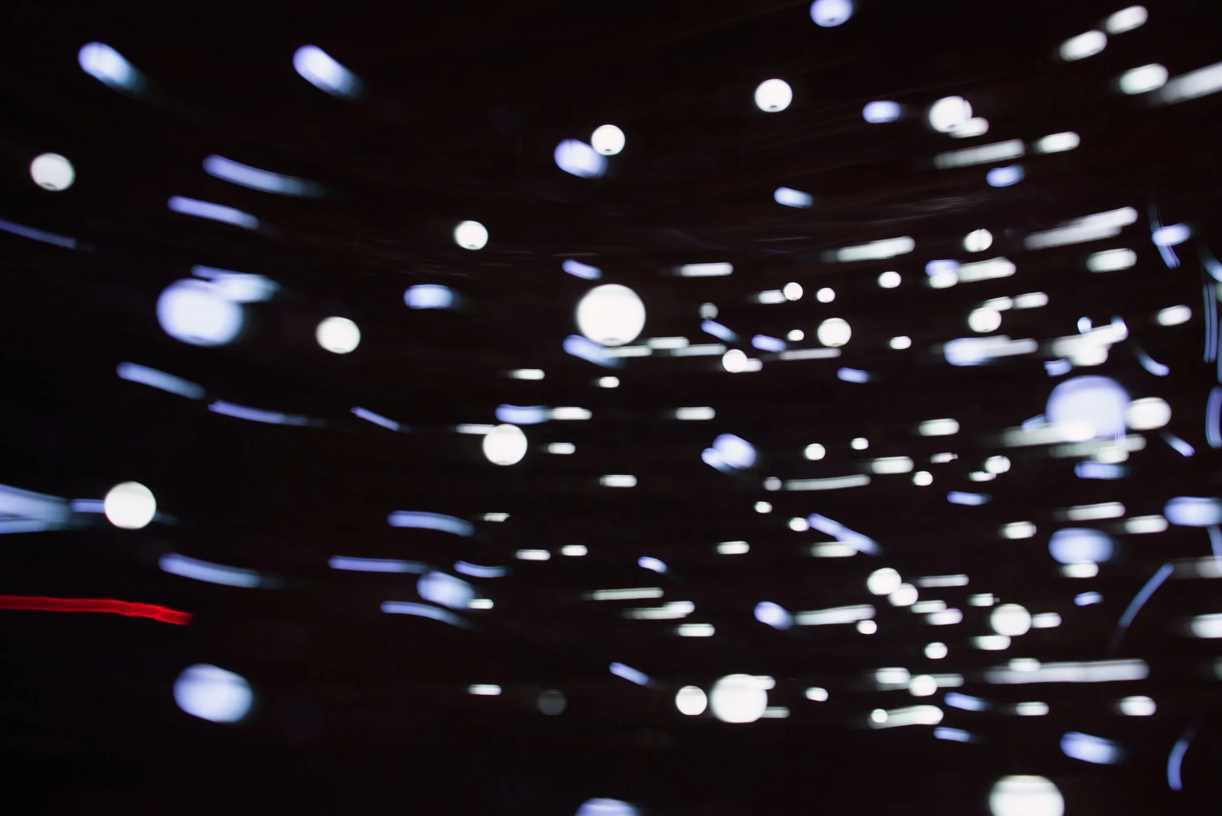 Abstract Light Motion Art Print