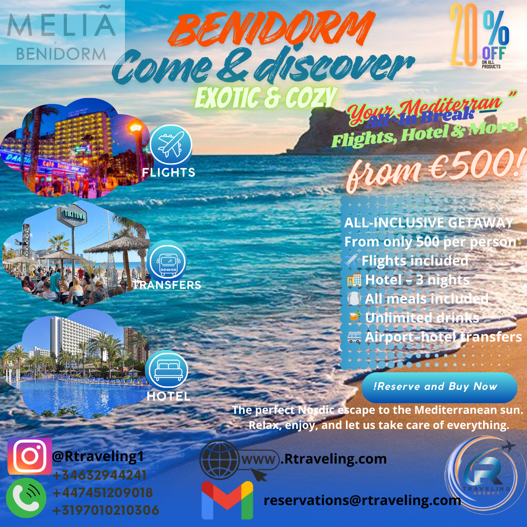 Vacaciones Todo Incluido en Benidorm