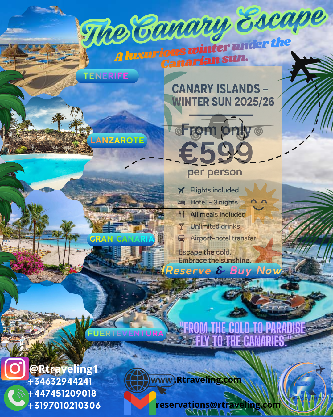 Find your freedom in the Canary Islands