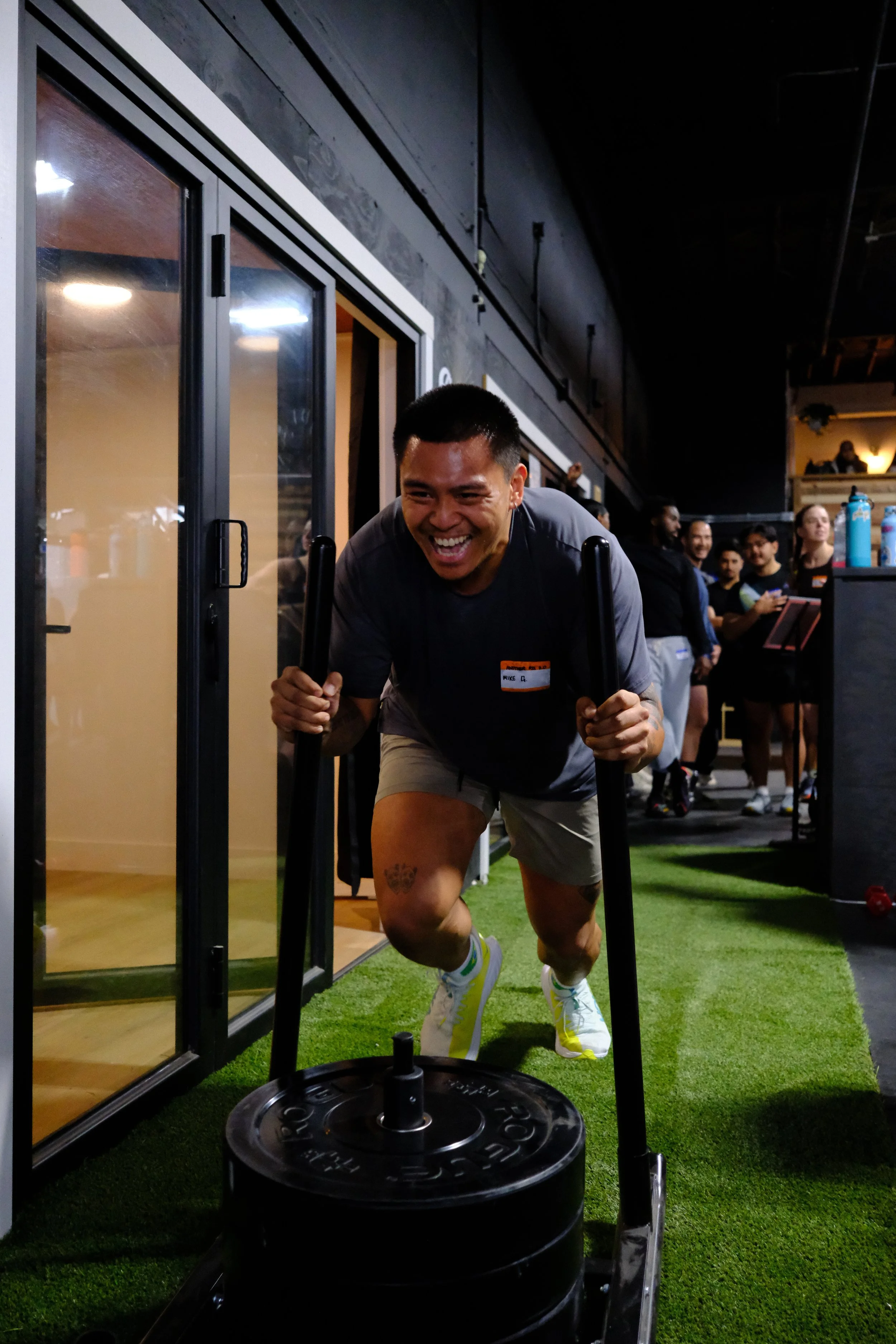 What it means to train at a gym where your coach and your PT share a floor.