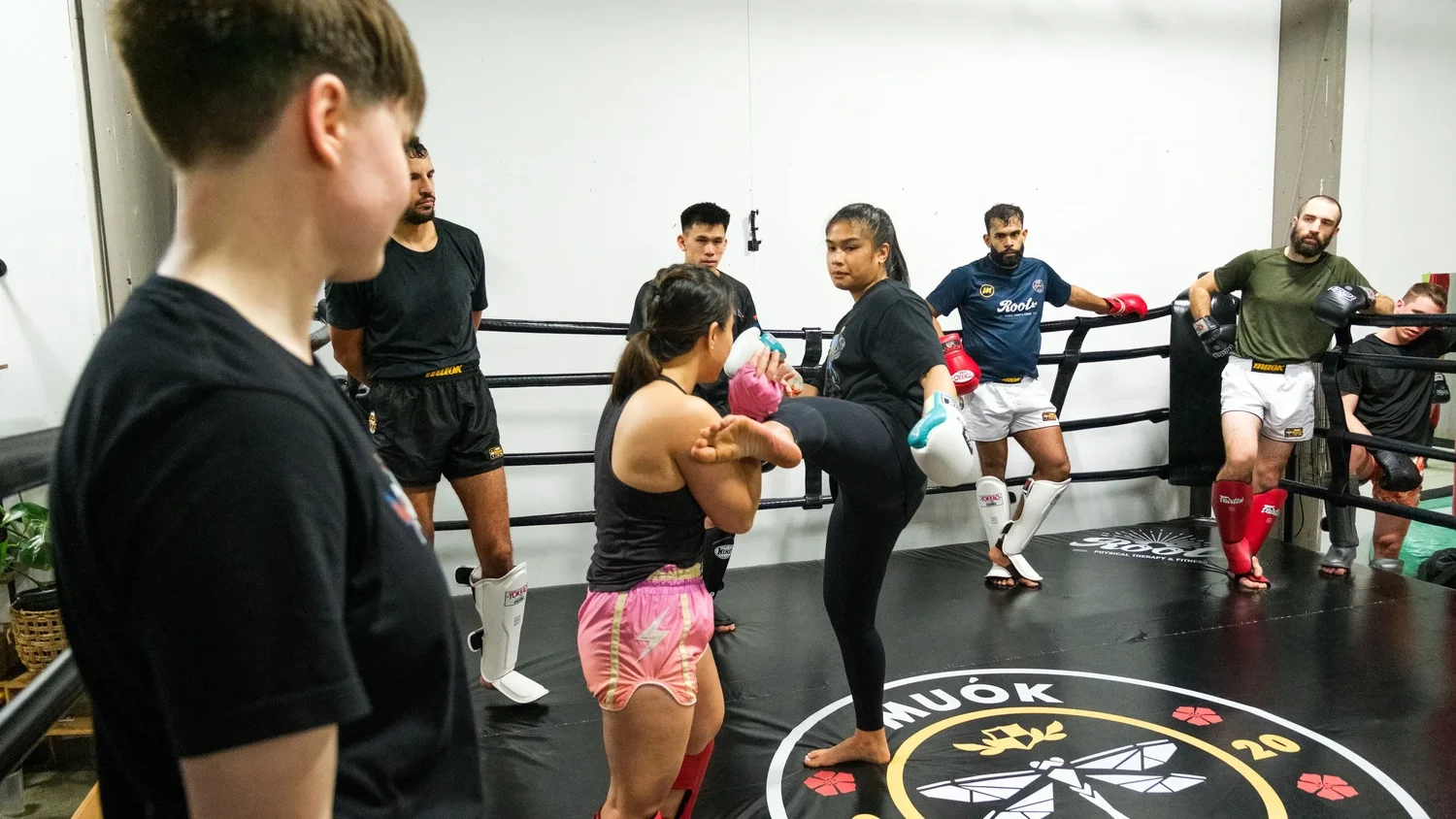 Muok Boxing Muay Thai class at Root Strength Seattle