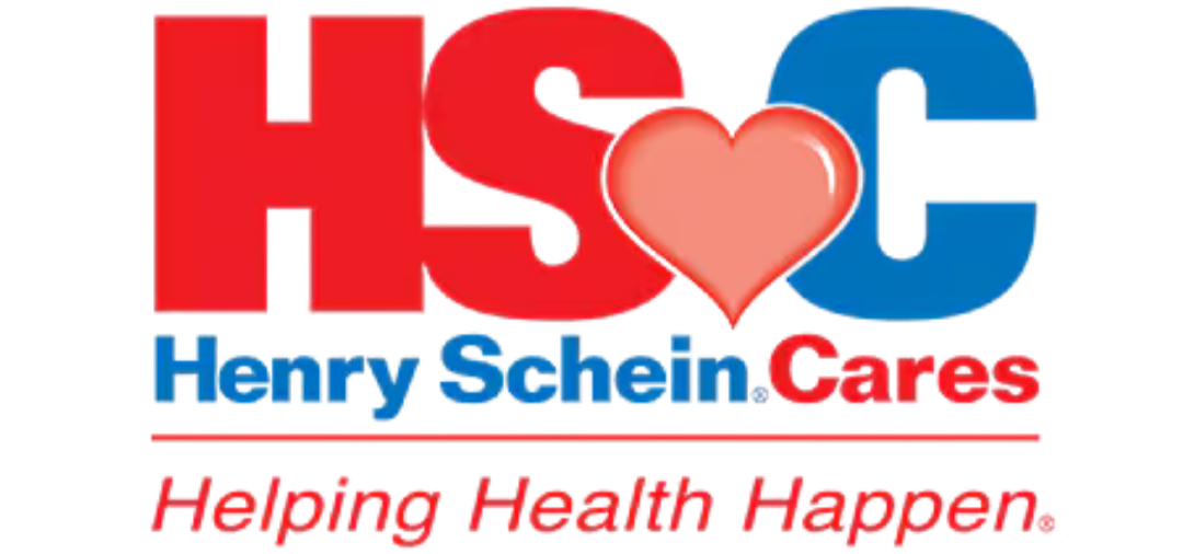Henry Schein Cares logo Helping Health Happen