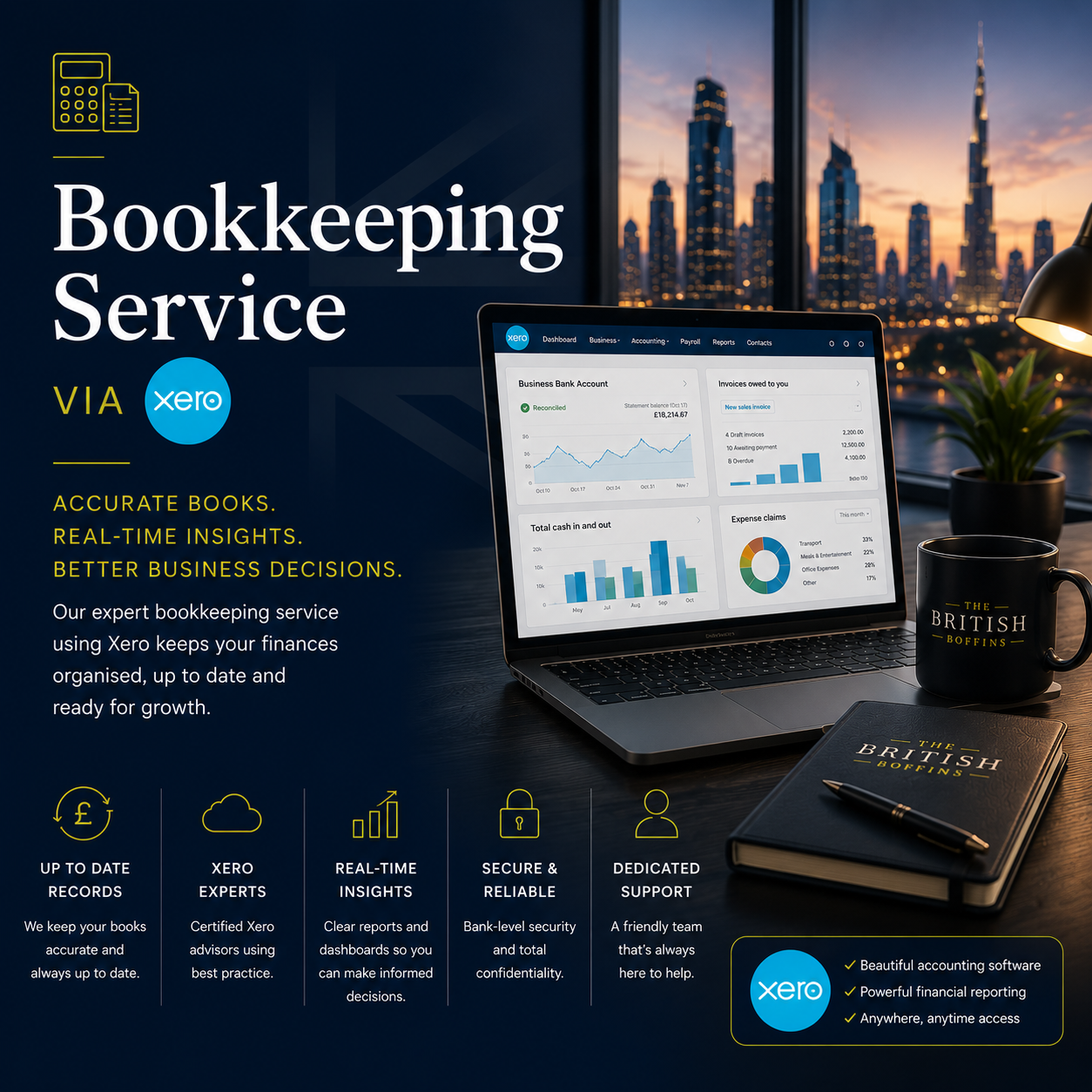 Bookkeeping Service via Xero