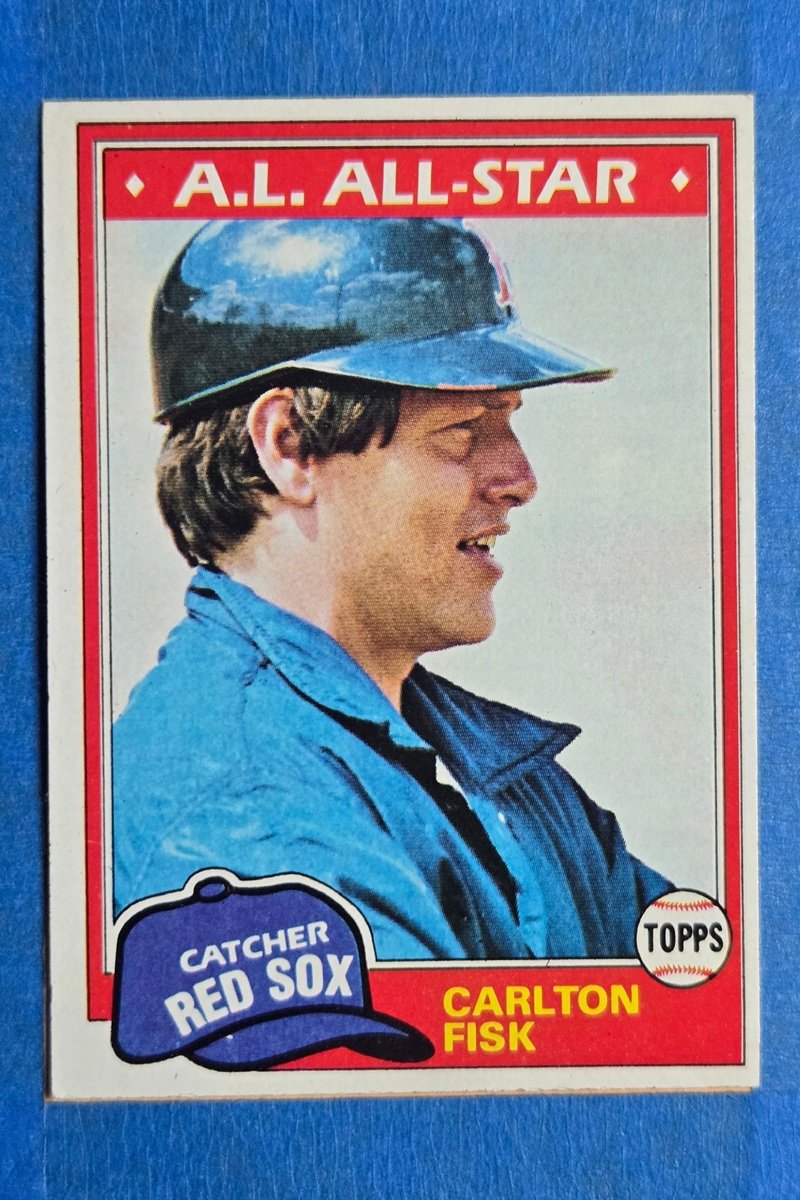 1981 TOPPS #480 Carlton Fisk