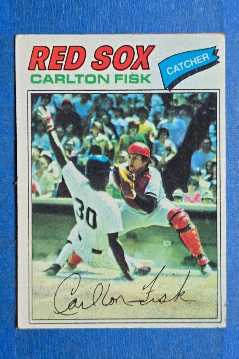 1977 TOPPS #640 Carlton Fisk