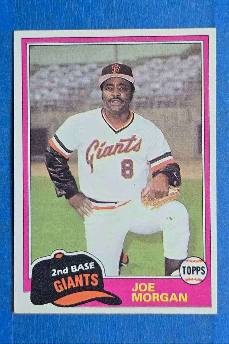 1981 TOPPS TRADED #807 Joe Morgan