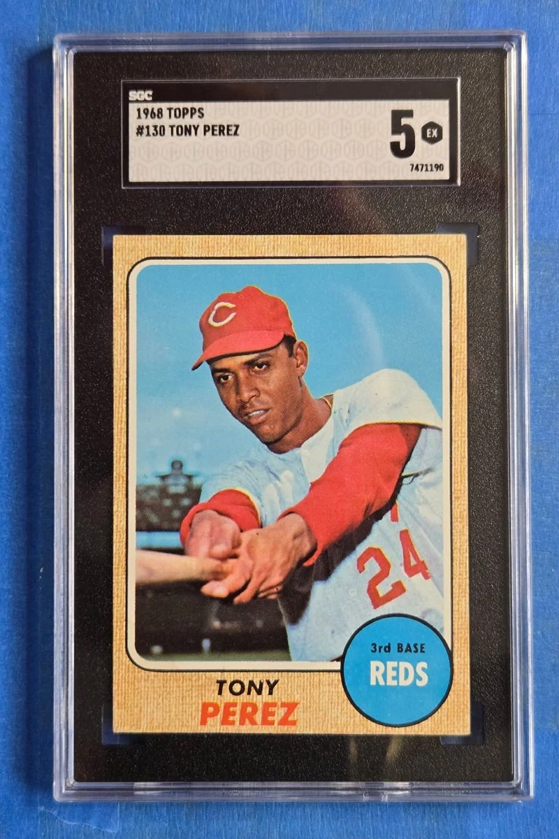 1968 TOPPS #130 Tony Perez