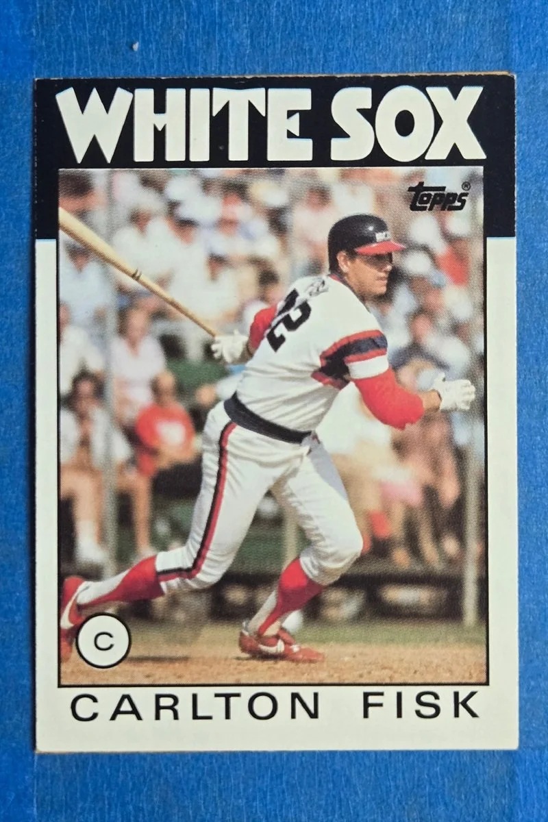1986 TOPPS #290 Carlton Fisk