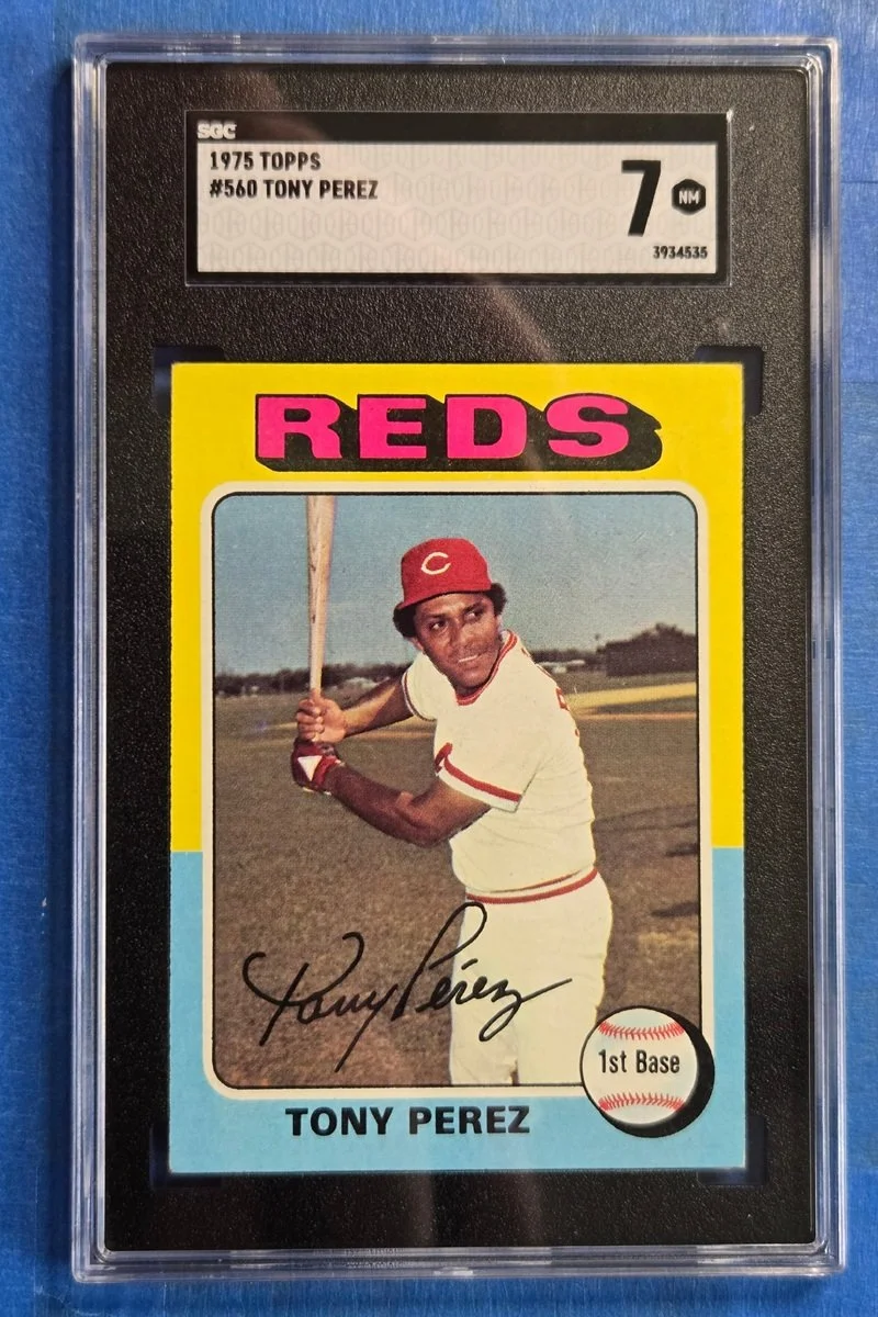 1975 TOPPS #560 Tony Perez
