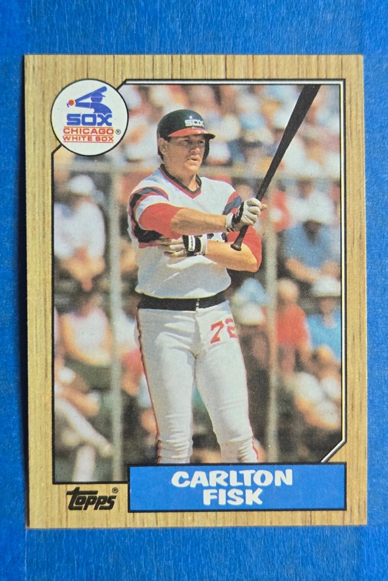 1987 TOPPS #756 Carlton Fisk
