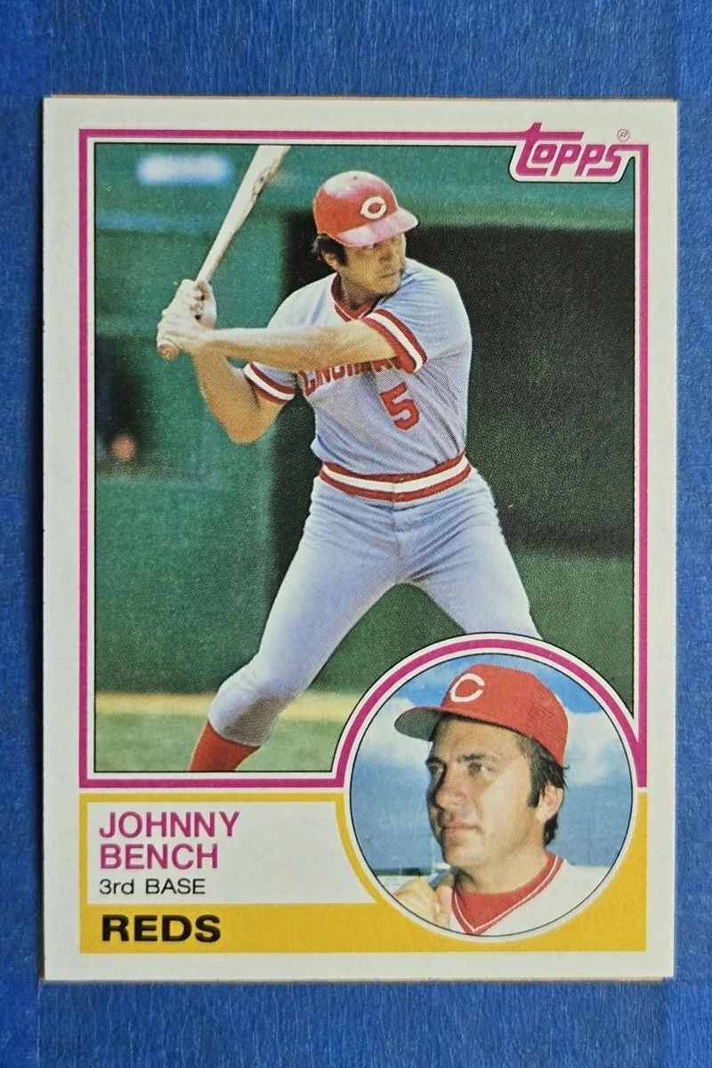 1983 TOPPS #60 Johnny Bench