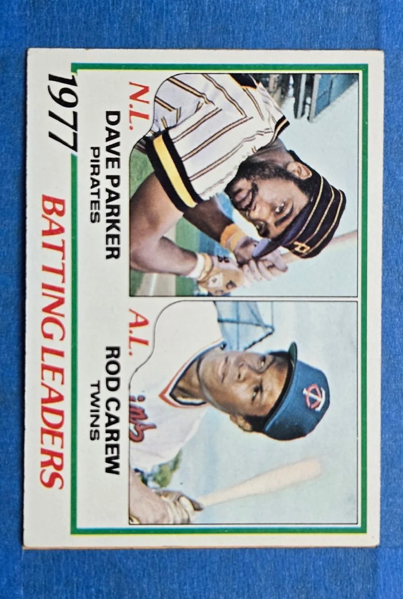 1978 TOPPS #201 Batting Leaders