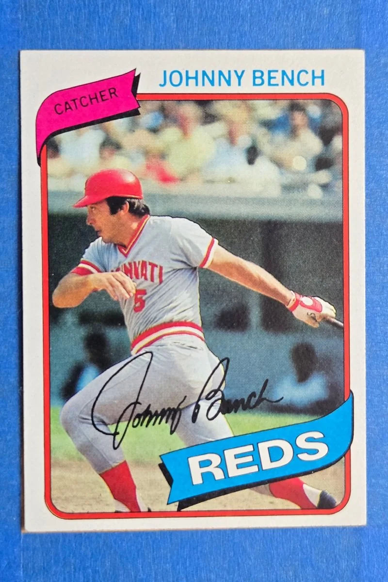 1980 TOPPS #100 Johnny Bench