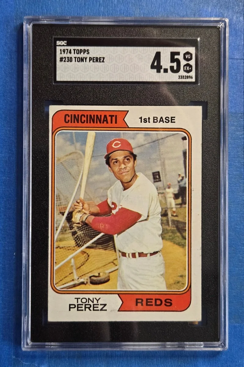 1974 TOPPS #230 Tony Perez