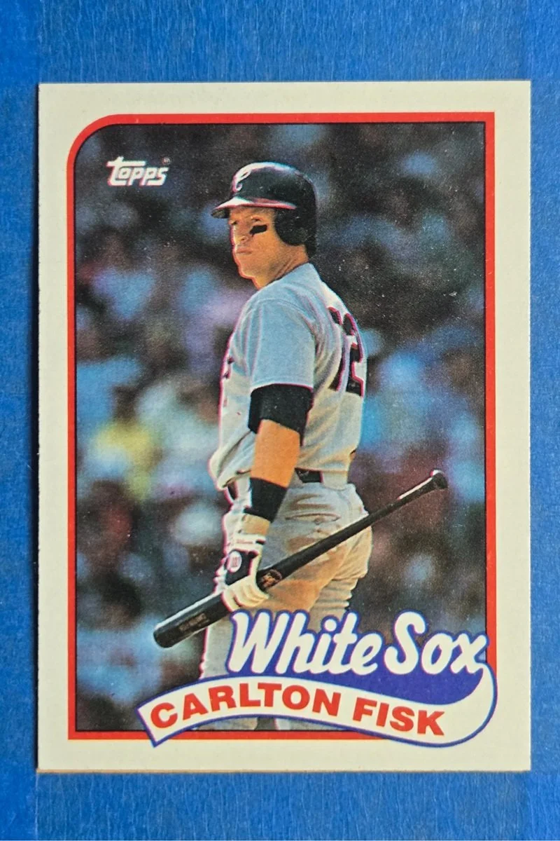 1989 TOPPS #695 Carlton Fisk