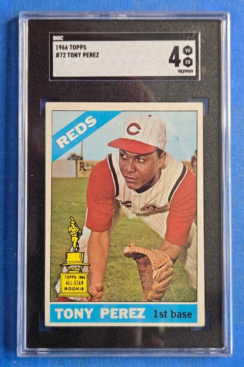 1966 TOPPS #72 Tony Perez